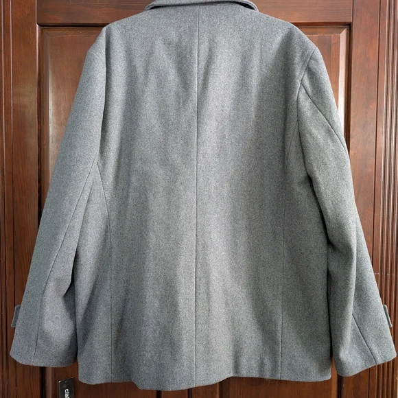 NWT Claiborne Men's Peacoat - Picture 2 of 8